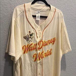 Disney Moana Cream Walt Disney World Jersey